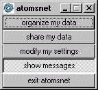 AtomsNet main screen